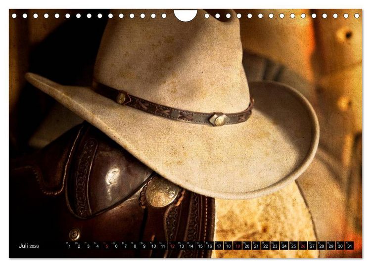 Produktbild: Western und Pferde (Wandkalender 2026 DIN A4 quer), CALVENDO Monatskalender