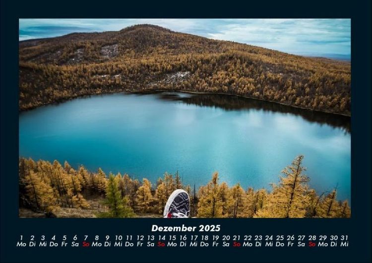 Produktbild: Die Seen der Erde 2025 Fotokalender DIN A4