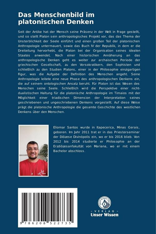Produktbild: Das Menschenbild im platonischen Denken
