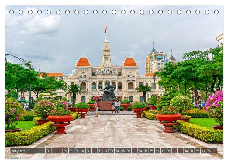 Produktbild: Dream destinations around the world (Desk Calendar 2026 DIN A5 landscape), CALVENDO 12 Month DeskCalendar