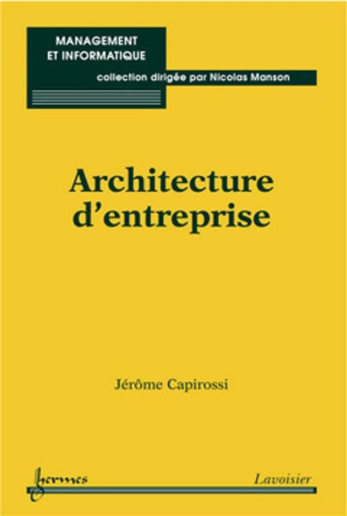 Produktbild: Architecture d'entreprise