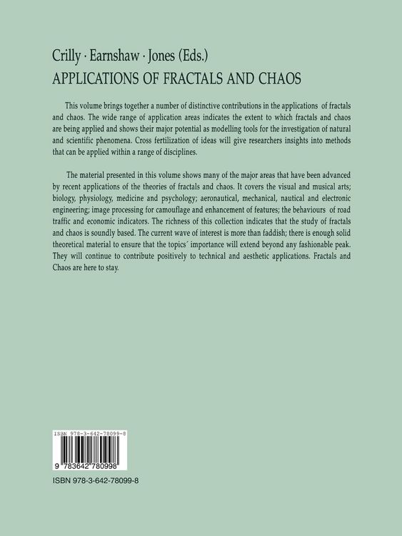 Produktbild: Applications of Fractals and Chaos