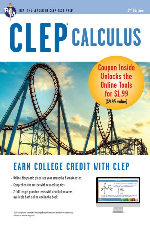 Produktbild: CLEP(R) Calculus Book + Online