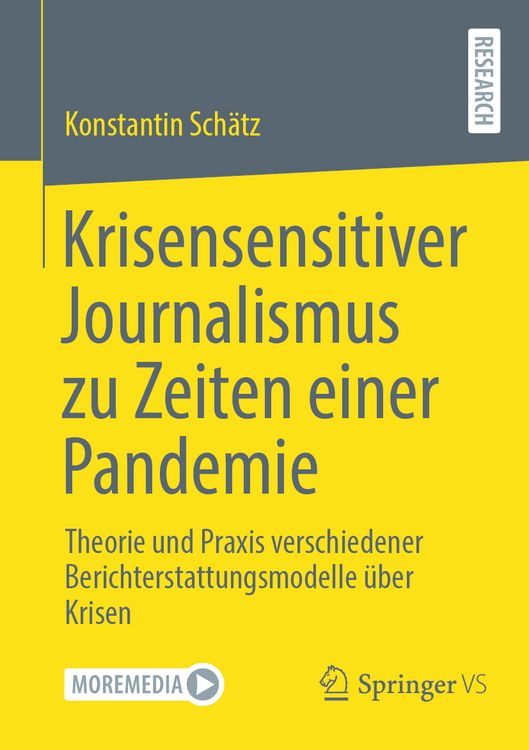 Produktbild: Krisensensitiver Journalismus zu Zeiten einer Pandemie