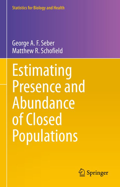 Produktbild: Estimating Presence and Abundance of Closed Populations