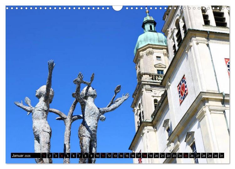 Produktbild: Kempten im Allg&auml;u, die &auml;lteste Stadt Deutschlands (Wandkalender 2026 DIN A3 quer), CALVENDO Monatskalender