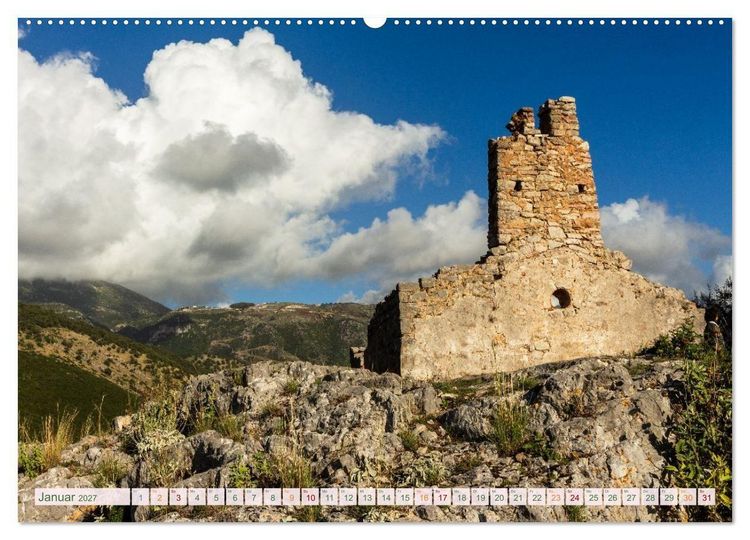 Produktbild: Reisen durch Albanien - Magische Landschaften zwischen Bergen und Meer (hochwertiger Premium Wandkalender 2027 DIN A2 quer), Kunstdruck in Hochglanz