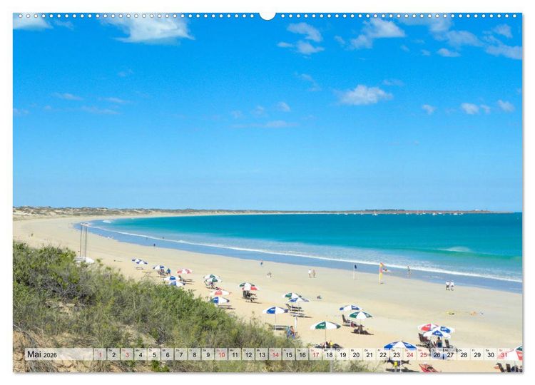 Produktbild: Australien - Australische Str&auml;nde (hochwertiger Premium Wandkalender 2026 DIN A2 quer), Kunstdruck in Hochglanz