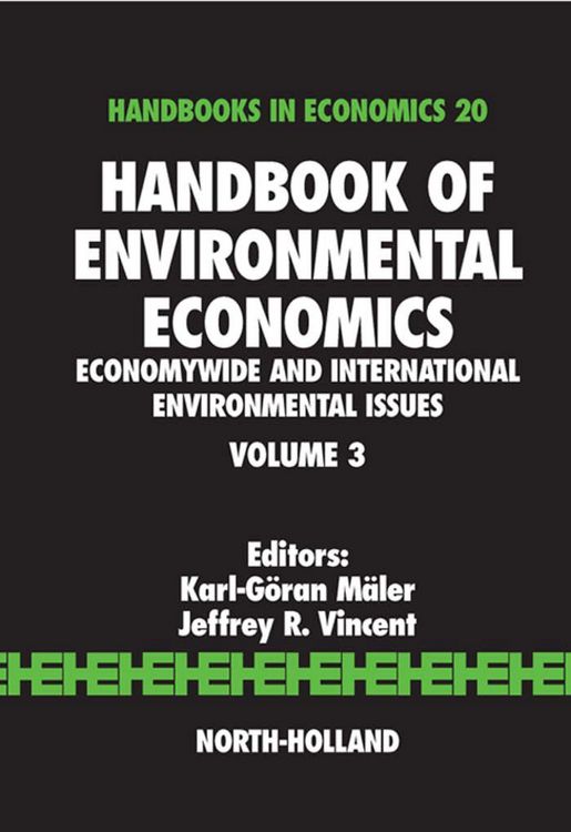 Produktbild: Handbook of Environmental Economics