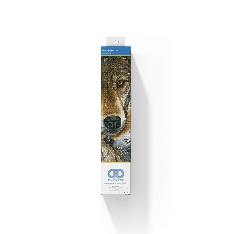 Produktbild: DIAMOND DOTZ - Diamond Painting Wolf Liebe