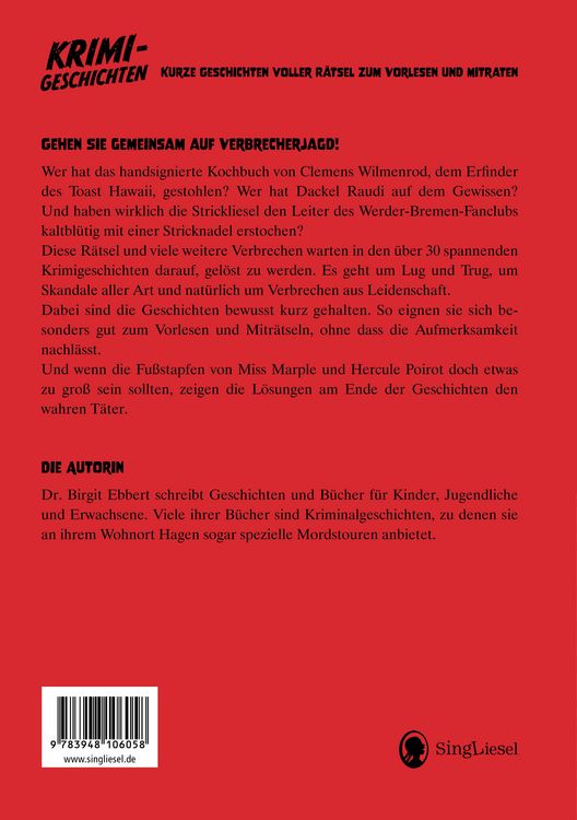 Produktbild: Krimigeschichten