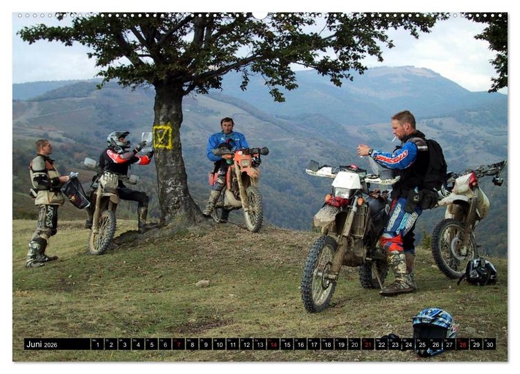 Produktbild: EnduRoMania (Wandkalender 2026 DIN A2 quer), CALVENDO Monatskalender