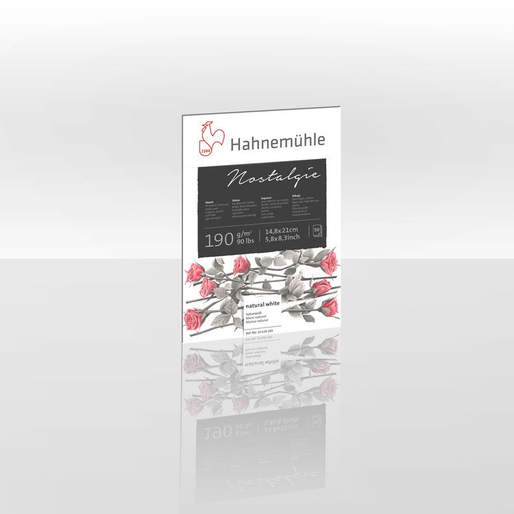 Produktbild: Hahnem&uuml;hle Papier Nostalgie, DIN A 5, 190 g/m&sup2;