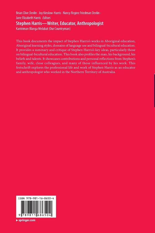 Produktbild: Stephen Harris&mdash;Writer, Educator, Anthropologist