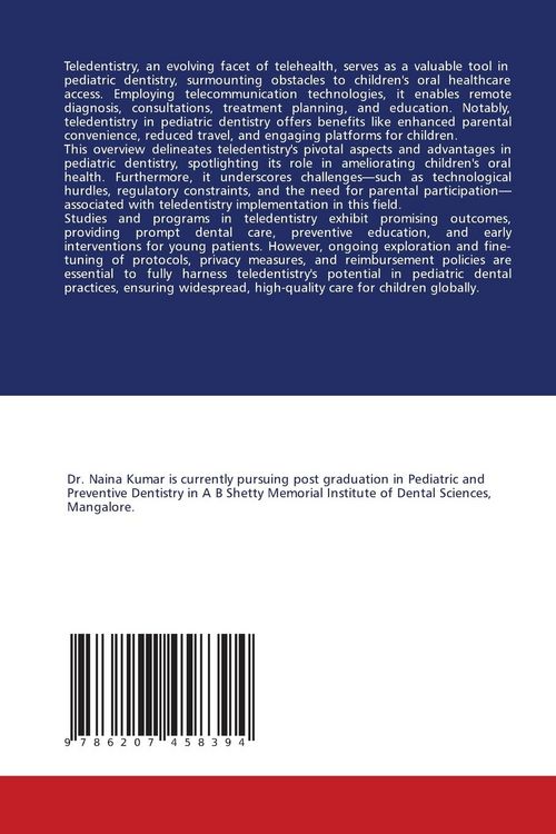 Produktbild: Telecommunication : An Approach in Optimizing Oral Health