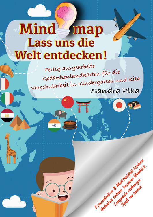 Produktbild: KitaFix-Mindmap Lass uns die Welt entdecken! (Fertig ausgearbeitete Gedankenlandkarten f&uuml;r die Vorschularbeit in Kindergarten und Kita)