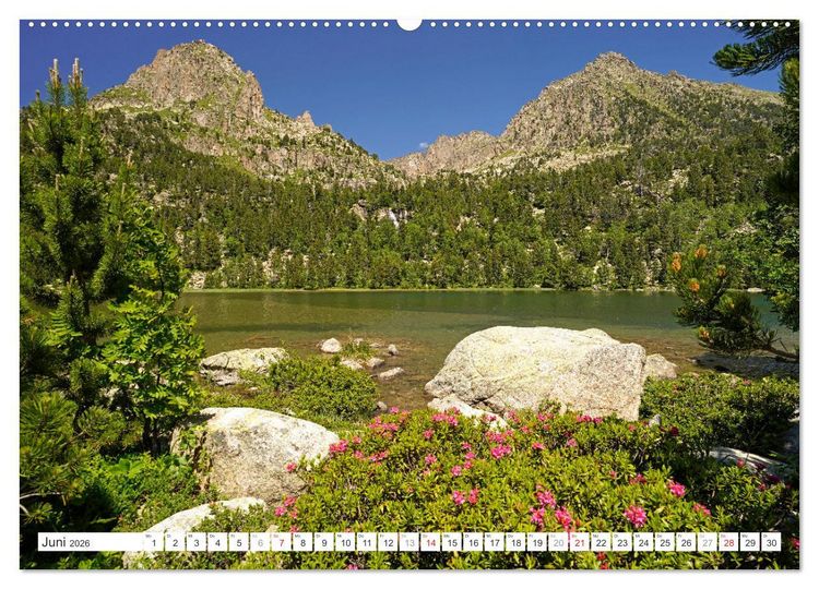 Produktbild: Spanien - die Pyren&auml;en (hochwertiger Premium Wandkalender 2026 DIN A2 quer), Kunstdruck in Hochglanz