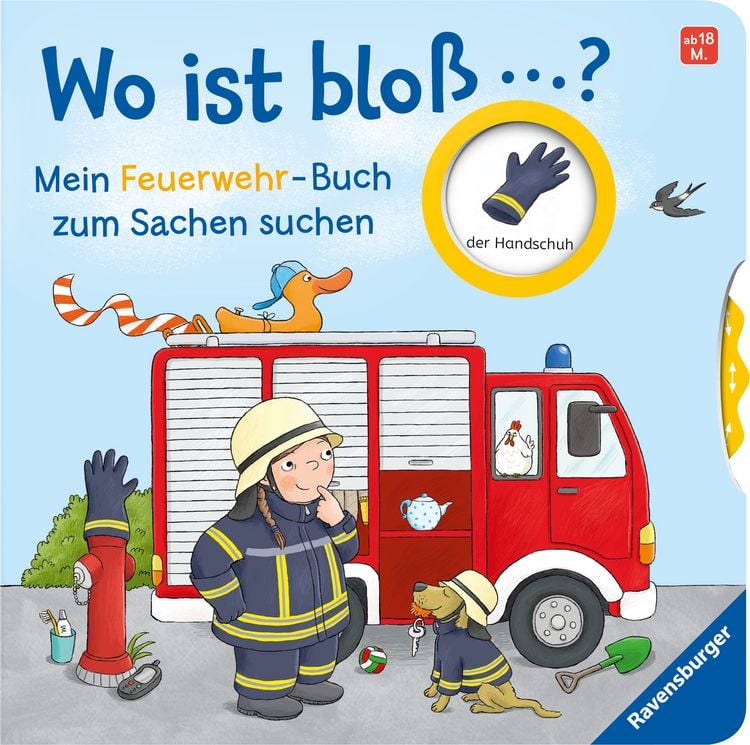Produktbild: Wo ist blo&szlig; &hellip;? - Mein Feuerwehr-Buch zum Sachen suchen