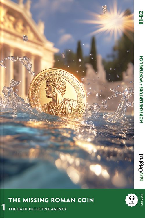 Produktbild: The Missing Roman Coin - Englische Krimi-Lekt&uuml;re B1-B2 (+ Audio-Online)