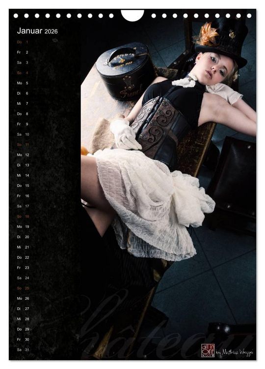 Produktbild: Mode au Chateau (Wandkalender 2026 DIN A4 hoch), CALVENDO Monatskalender