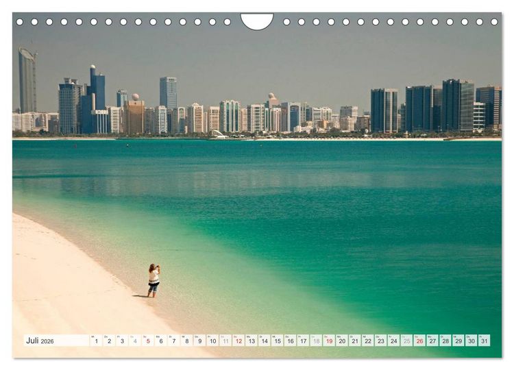 Produktbild: Skylines weltweit (Wandkalender 2026 DIN A4 quer), CALVENDO Monatskalender