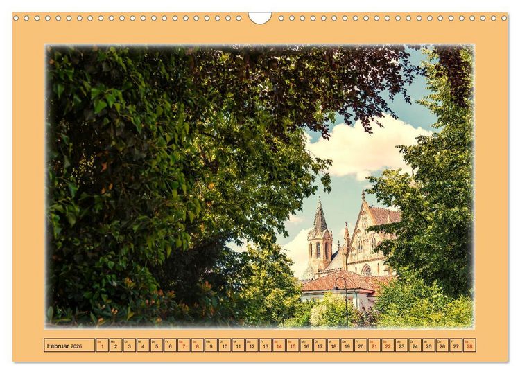 Produktbild: Gr&uuml;ne Welt DAMME (Wandkalender 2026 DIN A3 quer), CALVENDO Monatskalender