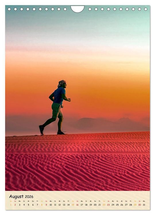 Produktbild: Joggen - mein Sport (Wandkalender 2026 DIN A4 hoch), CALVENDO Monatskalender