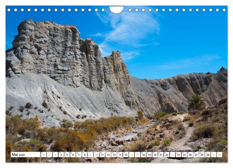 Produktbild: W&uuml;sten in Spanien (Wandkalender 2026 DIN A4 quer), CALVENDO Monatskalender
