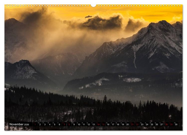 Produktbild: Berge. Polen (Wandkalender 2026 DIN A2 quer), CALVENDO Monatskalender