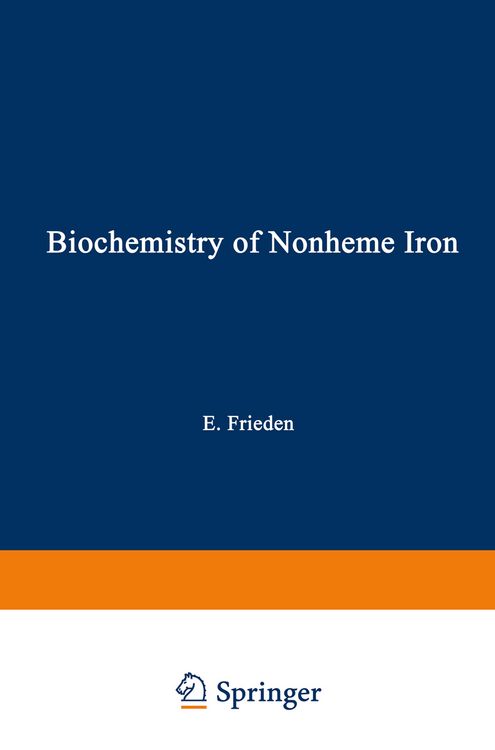 Produktbild: Biochemistry of Nonheme Iron