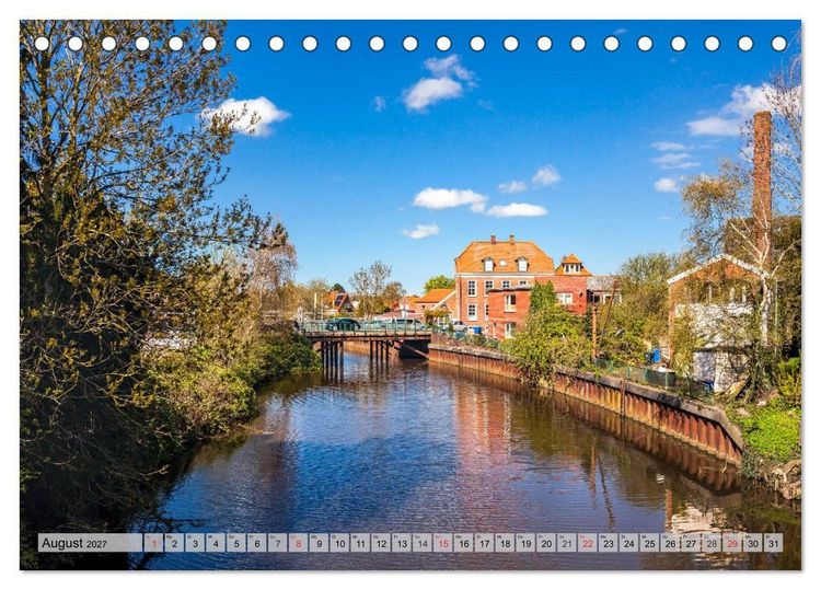 Produktbild: Norden-Norddeich. Maritime Orte mit Flair (Tischkalender 2027 DIN A5 quer), CALVENDO Monatskalender