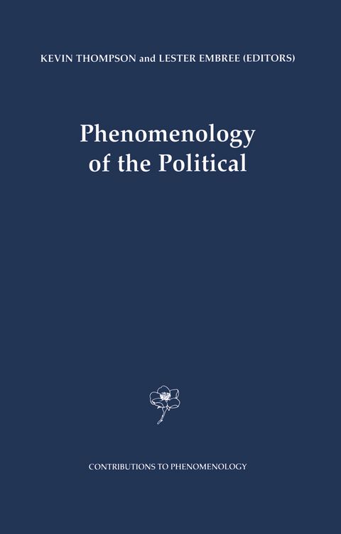 Produktbild: Phenomenology of the Political