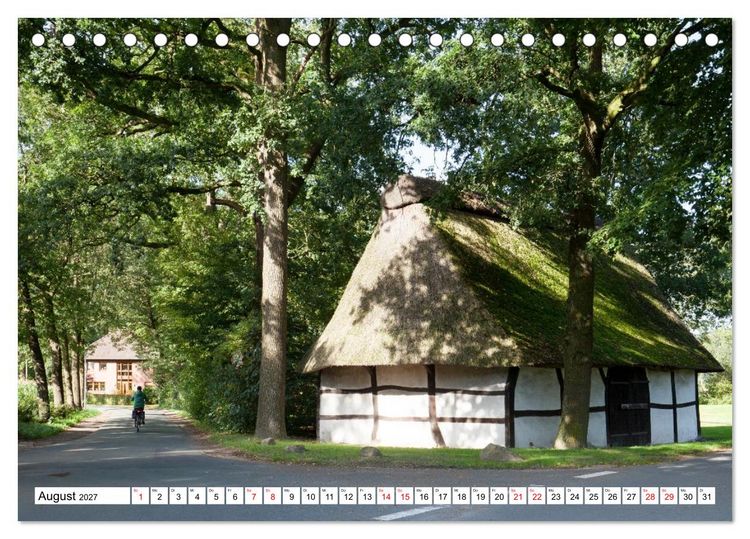 Produktbild: Radland Deutschland - Oldenburger Land (Tischkalender 2027 DIN A5 quer), CALVENDO Monatskalender