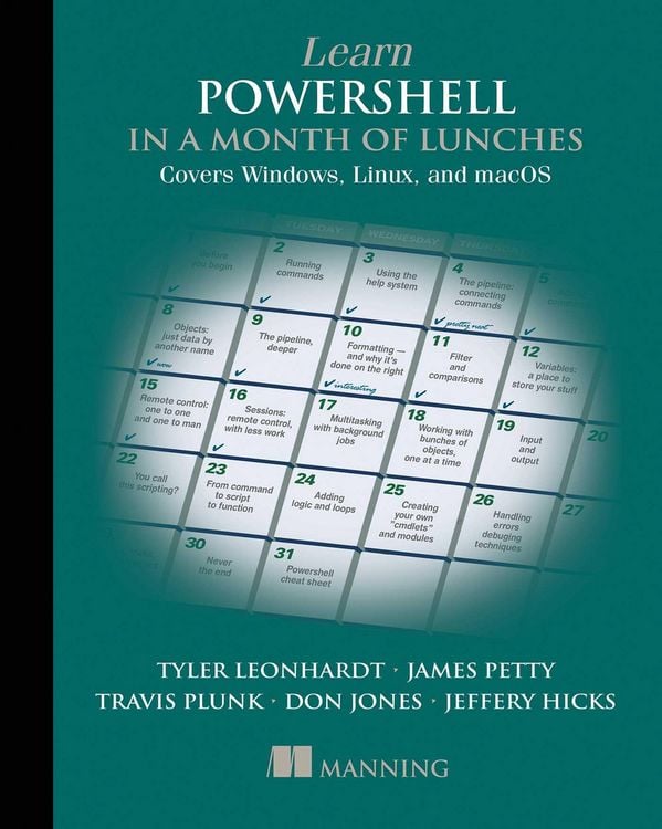 Produktbild: Learn PowerShell in a Month of Lunches, Fourth Edition