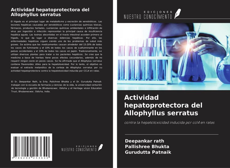 Produktbild: Actividad hepatoprotectora del Allophyllus serratus