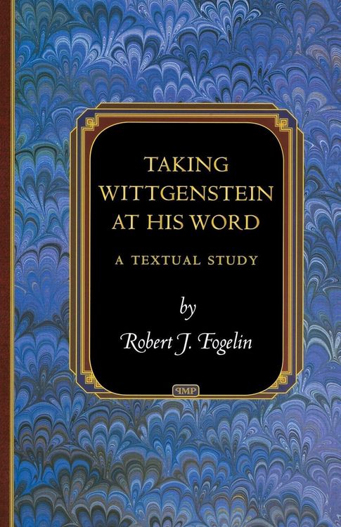 Produktbild: Taking Wittgenstein at His Word