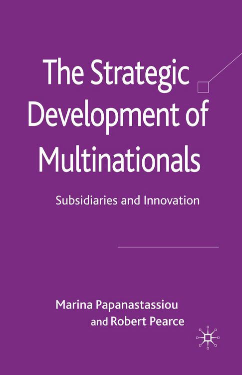 Produktbild: The Strategic Development of Multinationals