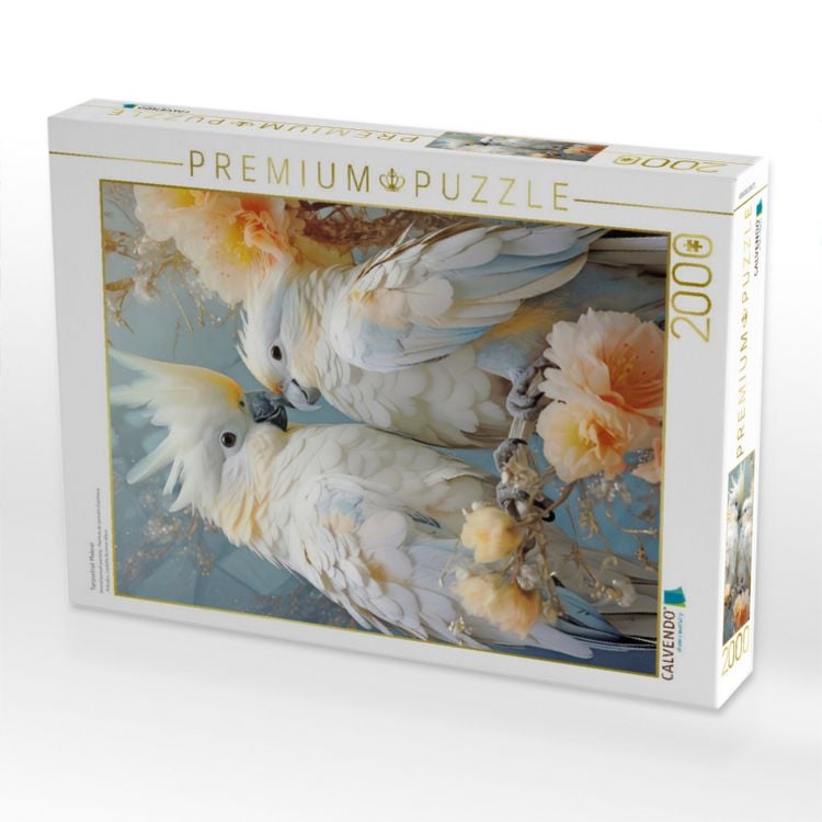 Produktbild: CALVENDO Puzzle Tierportrait Malerei | 2000 Teile Lege-Gr&ouml;&szlig;e 90x67cm Foto-Puzzle f&uuml;r gl&uuml;ckliche Stunden