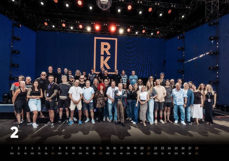 Produktbild: Fotojahreskalender Roland Kaiser 2027