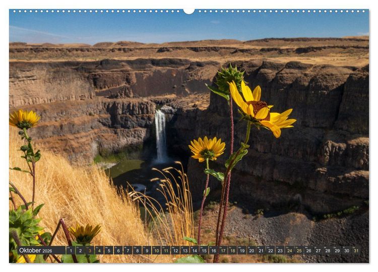 Produktbild: Westw&auml;rts - &Uuml;ber die Rocky Mountains zum Pazifik (hochwertiger Premium Wandkalender 2026 DIN A2 quer), Kunstdruck in Hochglanz