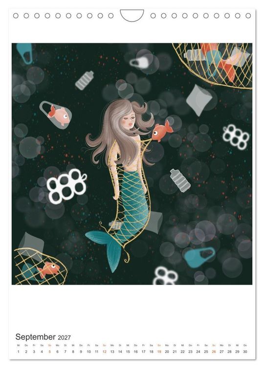 Produktbild: SAVE OUR OCEANS - Ursprung allen Lebens (Wandkalender 2027 DIN A4 hoch), CALVENDO Monatskalender