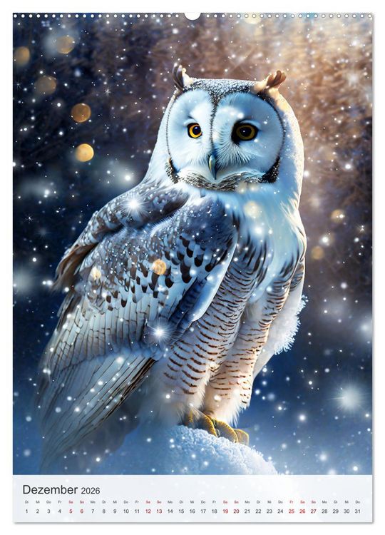 Produktbild: Mystische Begleiter (Wandkalender 2026 DIN A2 hoch), CALVENDO Monatskalender