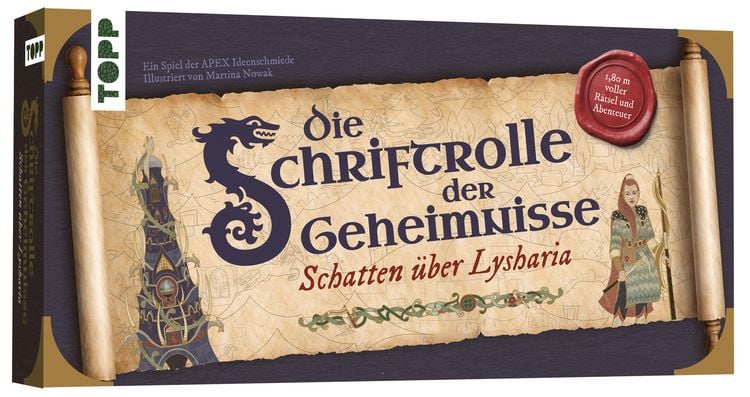 Produktbild: Die Schriftrolle der Geheimnisse &ndash; Schatten &uuml;ber Lysharia