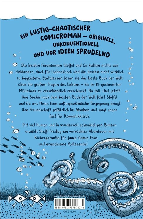 Produktbild: Unter Wasser. Ein Comicroman. Garantiert ohne Liebeskitsch