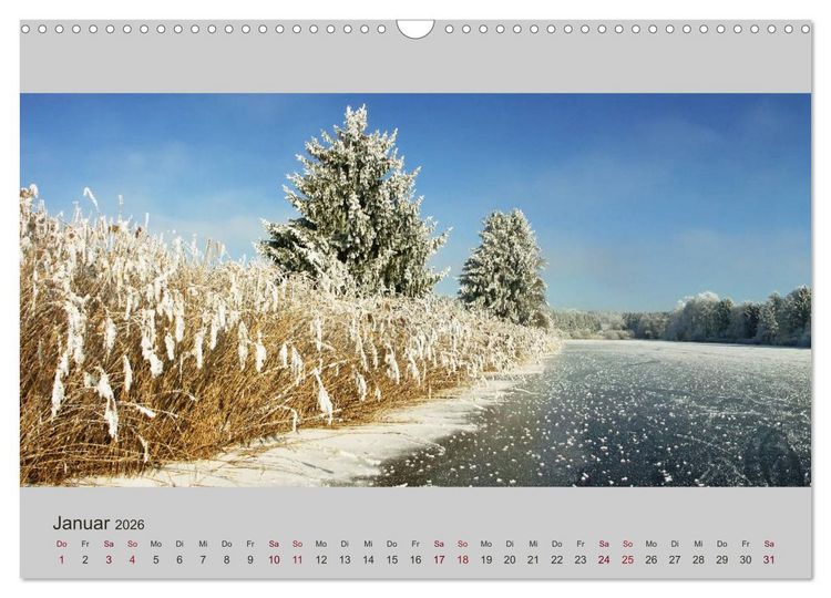 Produktbild: Wetter - Licht - Landschaften (Wandkalender 2026 DIN A3 quer), CALVENDO Monatskalender