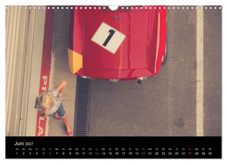 Produktbild: Vintage Racing, historischer Motorsport (Wandkalender 2027 DIN A3 quer), CALVENDO Monatskalender