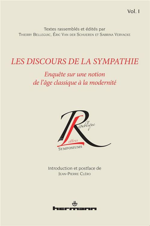 Produktbild: Les discours de la sympathie, vol.1