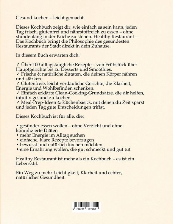 Produktbild: Mikulaschek, D: Healthy Restaurant - Das Kochbuch