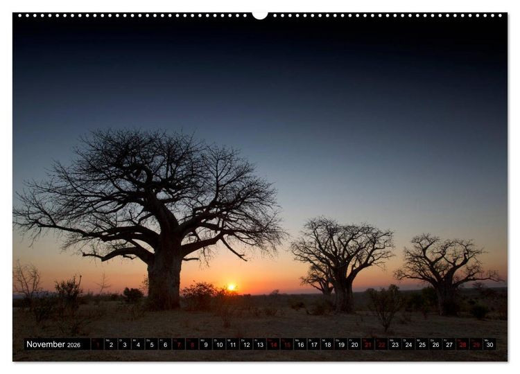 Produktbild: Faszination Simbabwe (Wandkalender 2026 DIN A2 quer), CALVENDO Monatskalender