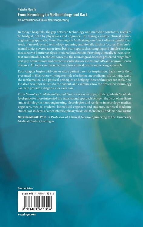 Produktbild: From Neurology to Methodology and Back